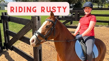 *EXCITING DAY* FIRST RIDE ON MY PONY RUSTY