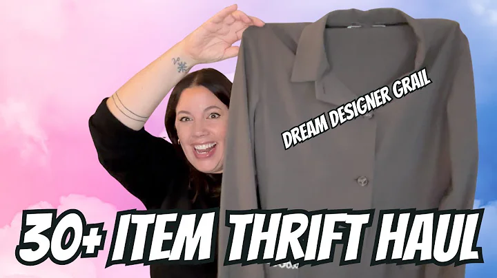 Amazing Thrift Finds - 30+ Item Goodwill Bins Haul to sell for profit on  Poshmark and Ebay