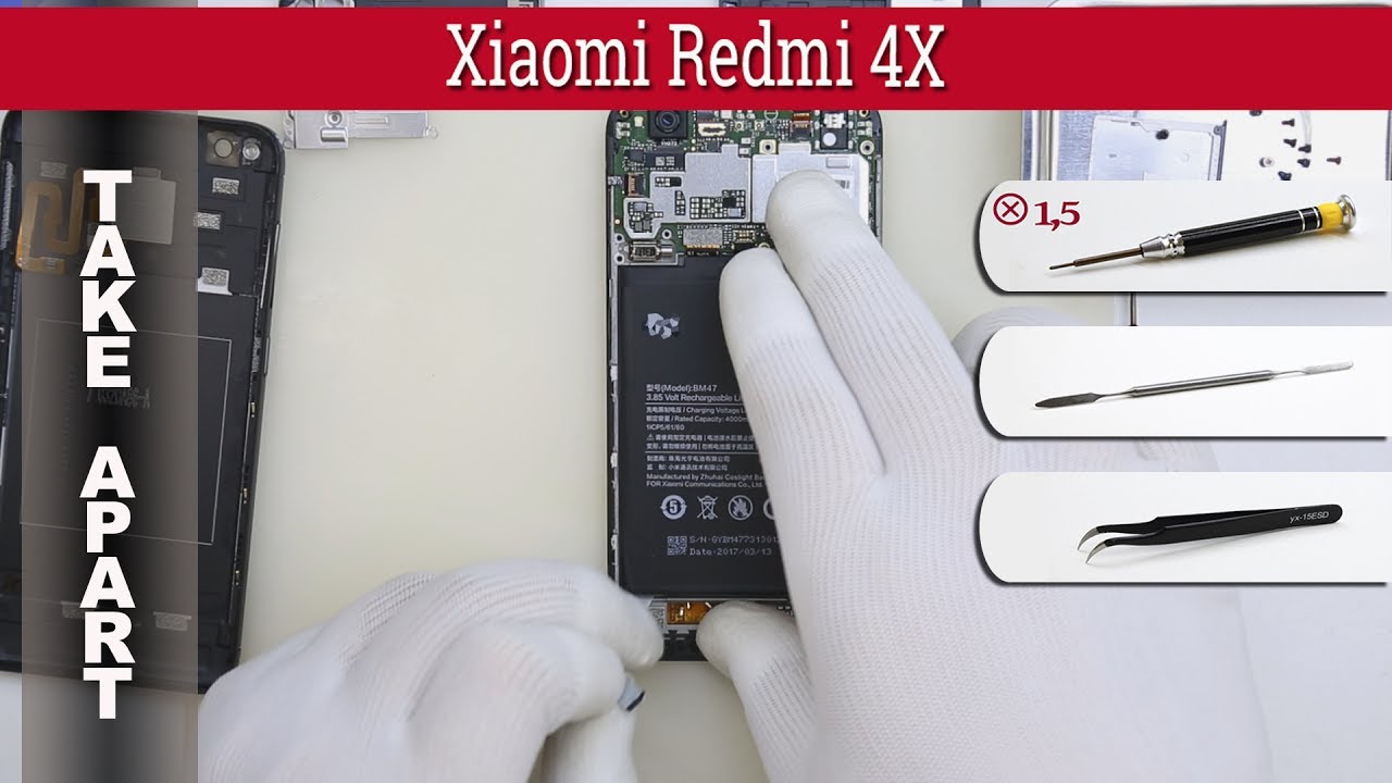 Xiaomi Redmi 4X - Desmontaje