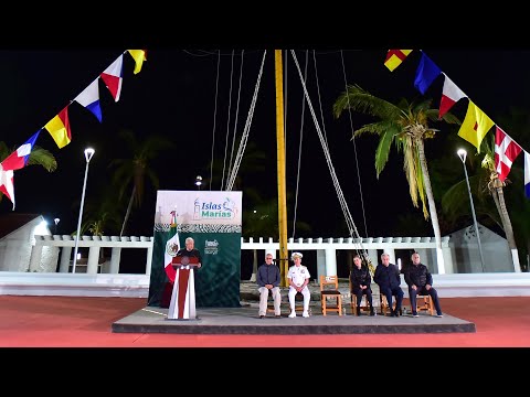 Inauguración del Centro Turístico Islas Marías en Isla María Madre, Nayarit