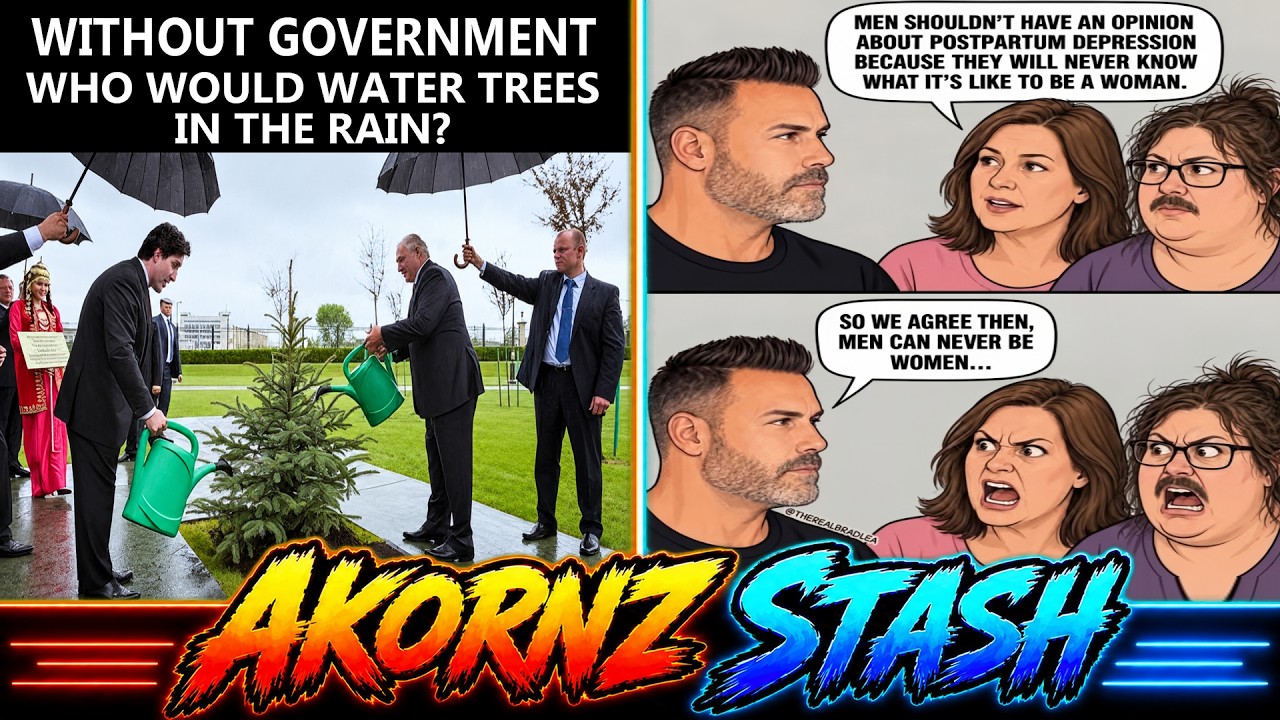 Todays Idiocracy in 22 minutes 😂 | Ep 141 Laugh While the World Burns #akornzstash