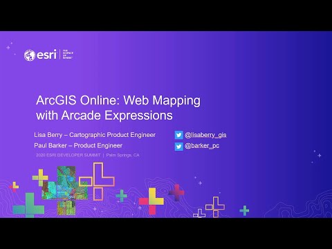 ArcGIS Online: Web Mapping with Arcade Expression