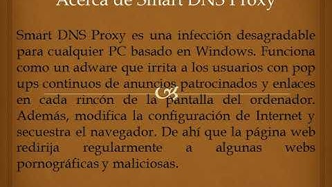 Sepa cómo eliminar Smart DNS Proxy de forma permanente