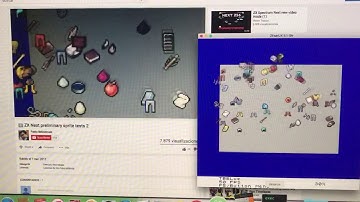 ZEsarUX emulating Spectrum Next Sprites