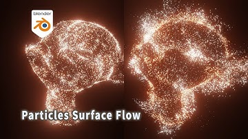 [Tut] Particle Emission with Surface Tangent B - Blender Geometry Nodes Simulation 4.1