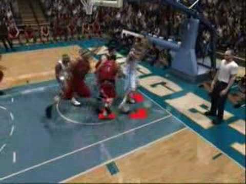NBA Live 07 Xbox 360 Carmelo Anthony WTF? Shot