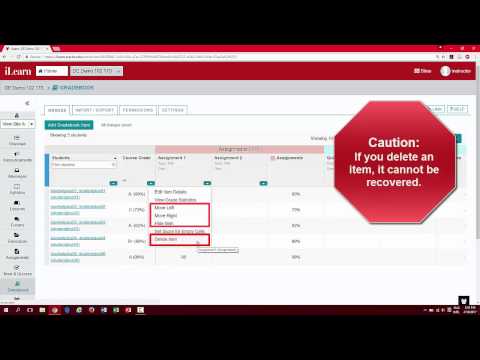 Gradebook Part 2: Managing Your iLearn Gradebook