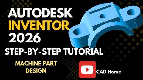 Designing Machine Parts in 3D (CAD Tutorial on Autodesk Inventor) #3dprinting #3dmodeling