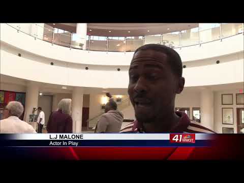 newspaper mockup “Justice On Trial: Black Lives Matter Too” play comes to Macon