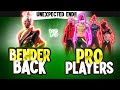 Overpower Bender Back Vs Real Pro players || Free Fire 1 Vs 4 Overpower Gameplay by 14 years Kid