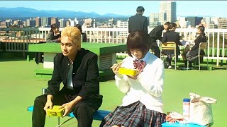 Takemichi and Hinata spending time together at lunch break | Tokyo Revengers2