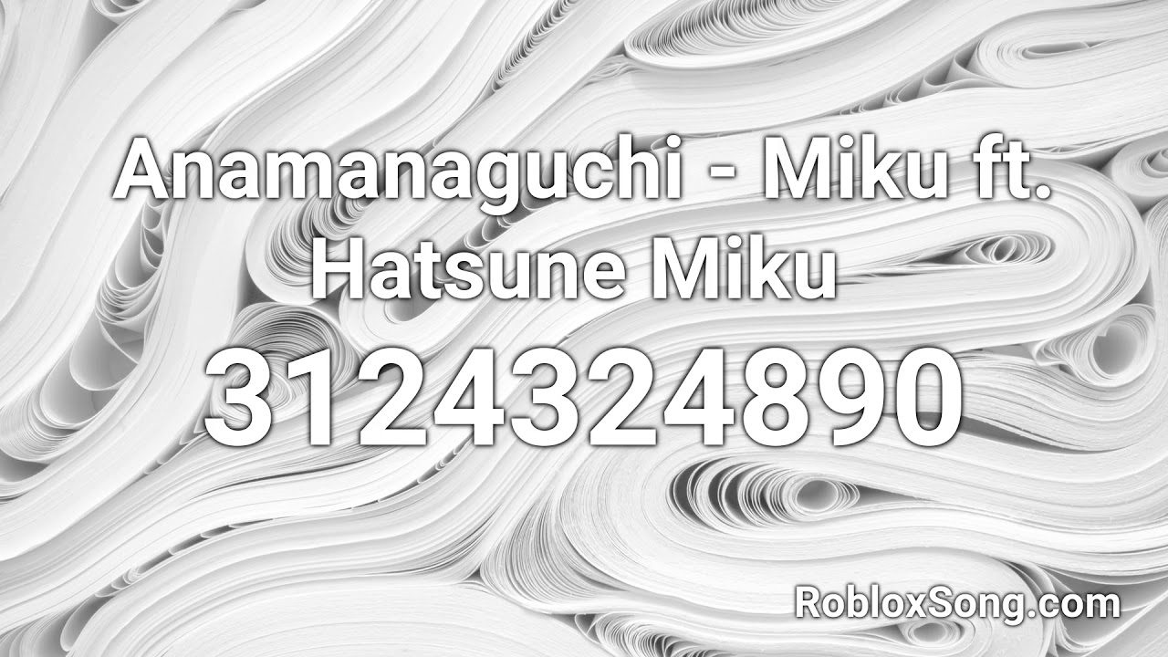 hatsune miku roblox song id