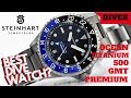 🦈 BEST DIVER WATCH?  STEINHART OCEAN TITANIUM 500 GMT PREMIUM DIVER WATCH REVIEW (4K)