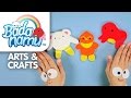 Badanamu arts  crafts ep10 fun with clay make bada mimi and abby l nursery rhymes  kids songs