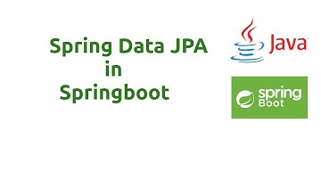 Springboot Data JPA