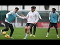 Football clubs training sessions liverpool borussia dortmund ac milan as roma