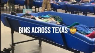 Bins across Texas 🤠 I hit up two Goodwill Outlets in Dallas and in Waco & they were SO different!