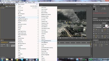 Adobe After Effect  Color Correction Tutorial