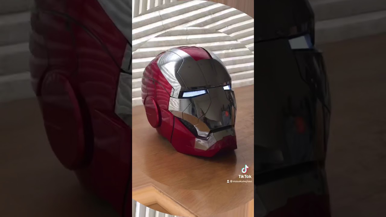 大特価】AUTOKING 1/1 アイアンマン マーク5 ヘルメット