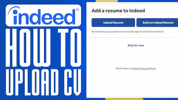 How To Upload CV In Indeed (2025) Step-By-Step
