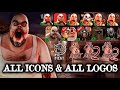 Mr meat saga all icons  all logos