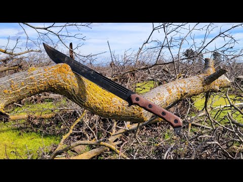 TOPS knives Cuma Kage, A Short sword blade for heavy work! Designed by Waysun Johnny Tsai!