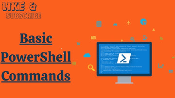 Basic PowerShell Commands