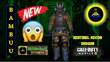 SENTINEL RECON-SHOGUN COD Mobile BR Solo Squad- 24 Kills ;)
