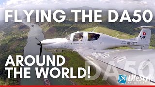 Matt & Robin Fly the DIAMOND DA50 AROUND THE WORLD | Diamondo Earthrounding