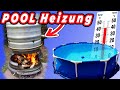 Alte felgen  bierfass  geniale pool heizung zum selber bauen