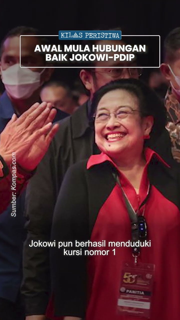 Kilas Peristiwa: Menolak Lupa Awal Mula Jokowi 'Kepincut' PDIP hingga Kini Dipecat Partai Banteng