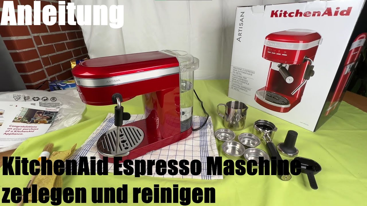 Kitchen Aid Kaffeemaschine zerlegen und reinigen KitchenAid Artisan
