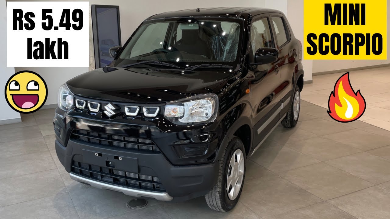 DARK EDITION✅ 2023 New Maruti Suzuki S-Presso VXi Plus❤️ Full Detailed Review In Hindi