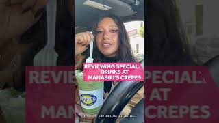 Trying matcha tiramisu and a new Biscoff latte at Manasiri’s Crepes & Sandwiches
