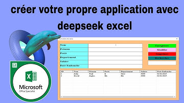 créer votre propre application avec deepseek excel