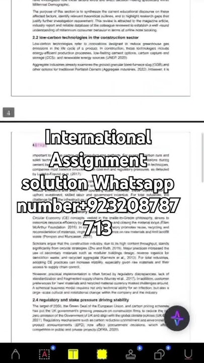 International Assignment solution Whatsapp number+923208787713 - YouTube