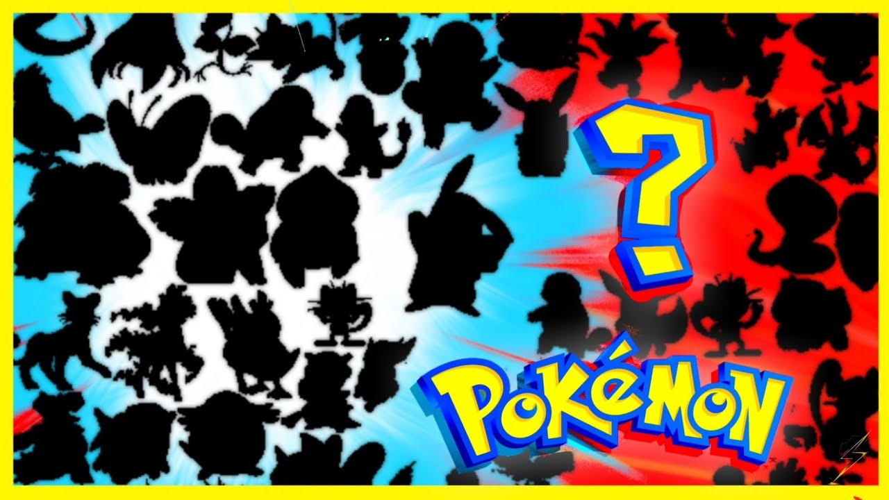 WHO'S THAT POKÉMON?!? - Pokemon Silhouette CHALLENGE! - YouTube