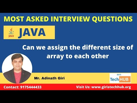 Can we assign the different size of array to each other