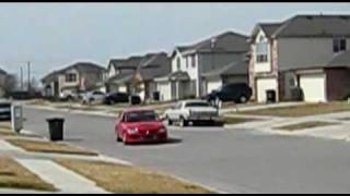 Neighborhood menace, Red Evo with no exhaust