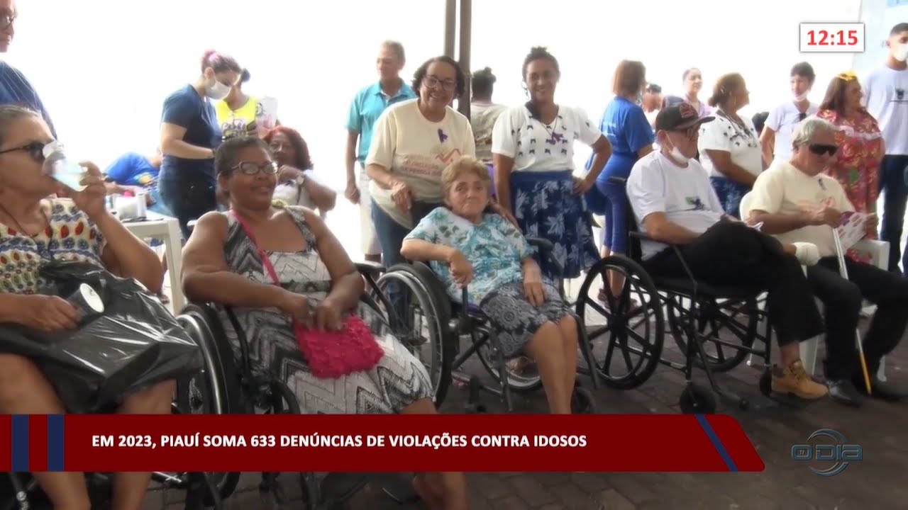 Em 2023, Piauí soma 633 denúncias de violações contra idosos 19 06 2023
