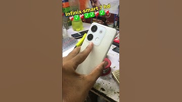 Inifinix smart 7 old screen repair #shorts