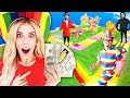 GIANT Board Game Challenge! Winner Gets $10,000 (CANDYLAND in Real Life) 🎲 Game Master