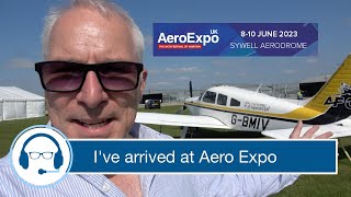 I've arrived at Aero Expo