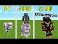 Minecraft: 1 DOLLAR VS 1,000,000 DOLLAR ROBOT!!! Crafting ...