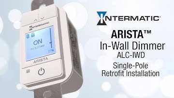 How to Install the ARISTA ALC-IWD In-Wall Dimmer