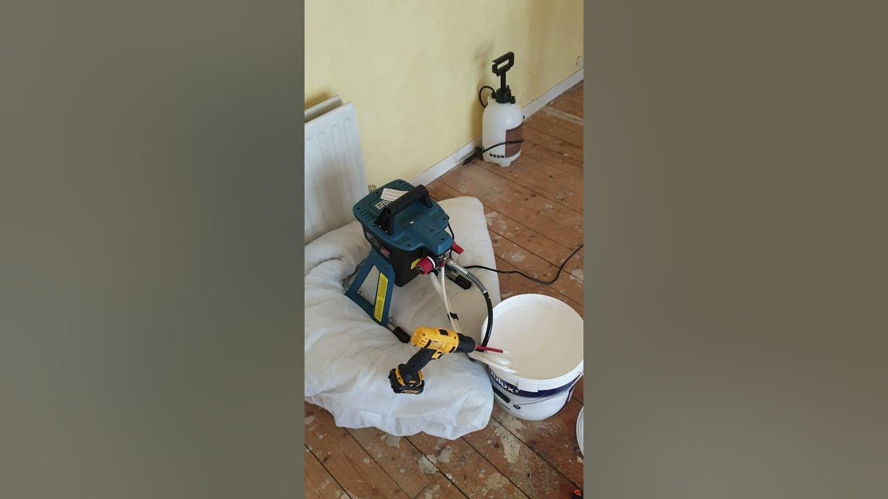 Erbauer EAPS600 Electric Paint Sprayer 600W YouTube