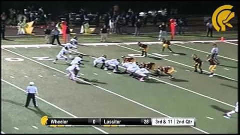 #15 Harlan Howell of Wheeler w/ great 15yd TD rece...