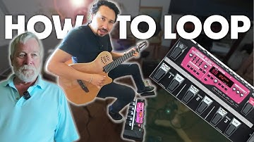 How To Loop with Boss RC-300 & Settings