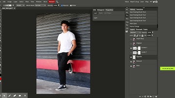 Intro to PhotoPea - Add Vignette/Graduated Filter