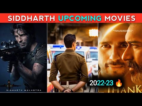 08 Siddharth Malhotra Upcoming Movies 2022-2023|| Siddharth Malhotra New Upcoming Films 2022-2024